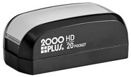 HD20-POCKET - Pocket HD-20 Pre-Inked Stamp